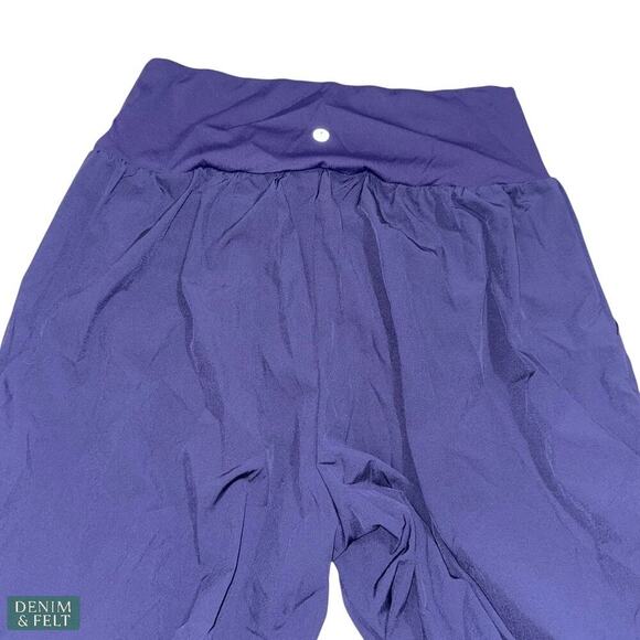 Halara Breezeful High Waisted Crossover Resort Pants Navy Blue Size Medium NEW - Picture 12 of 16